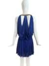 Alexander Mcqueen Jeweled Cobalt Mini Dress Size 38 - Image 4